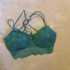 Lace crop top bralette